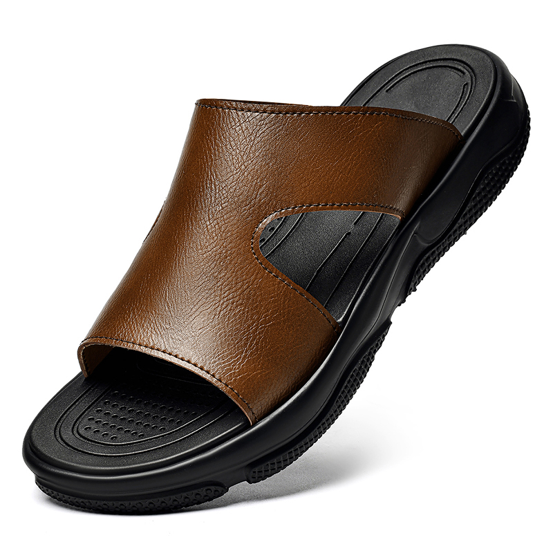 Sandales à enfiler en cuir pou - Men'S Shoes Hey Dude avis et prix