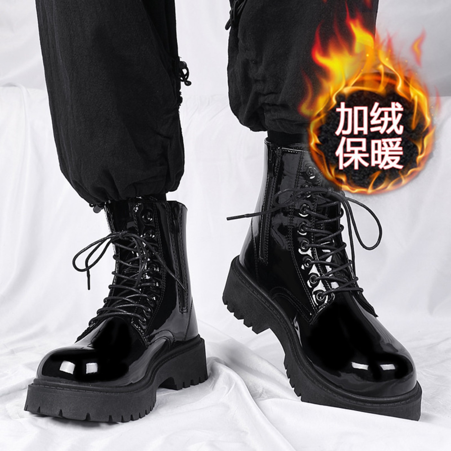 Bottes hautes en peluche chaud - Men'S Shoes Hoka Sale avis et prix