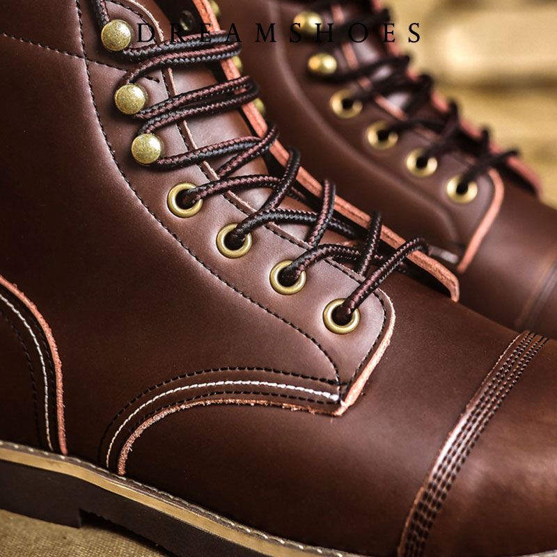 Bottines de moto en cuir de va - Men'S Shoes Hey Dude avis et prix