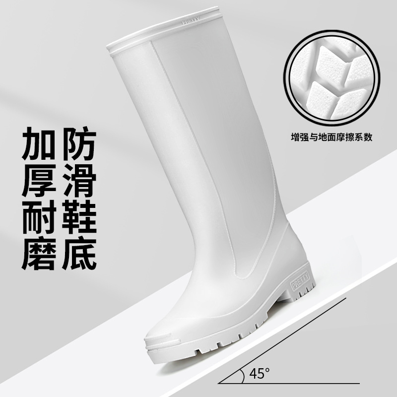 Bottes de pluie épaisses et ré - Men'S Shoes Water Resistant avis et prix