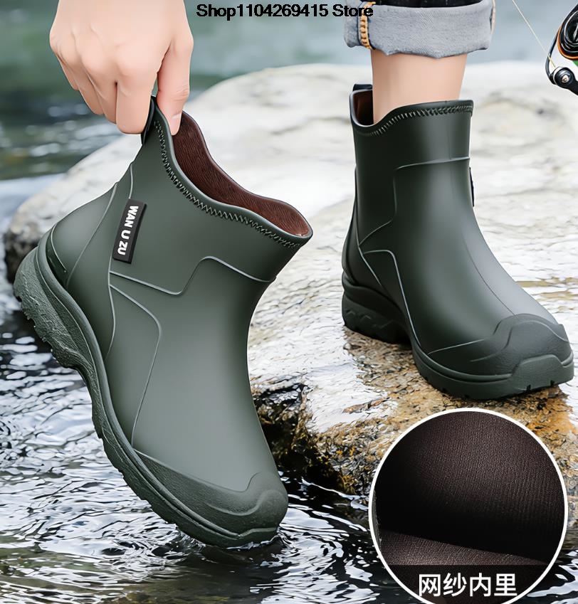Bottes de pluie imperméables e - Men'S Shoes Water Resistant avis et prix