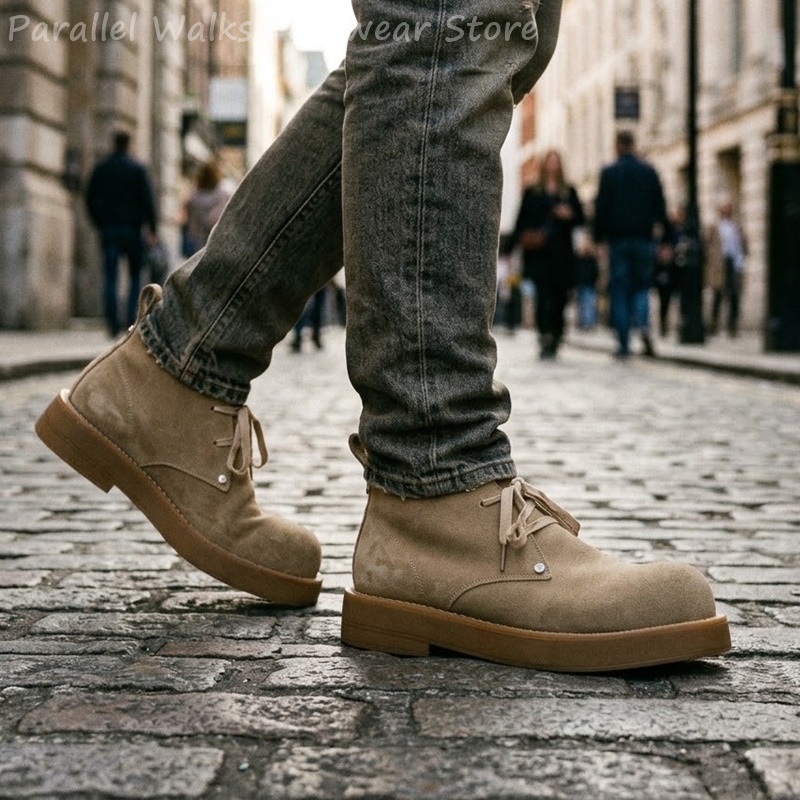 Bottines classiques en daim po - Men'S Shoes Smart avis et prix